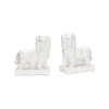 Chelsea House Staffordshire White Spaniel, Set of 2