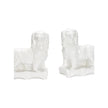 Chelsea House Staffordshire White Spaniel, Set of 2