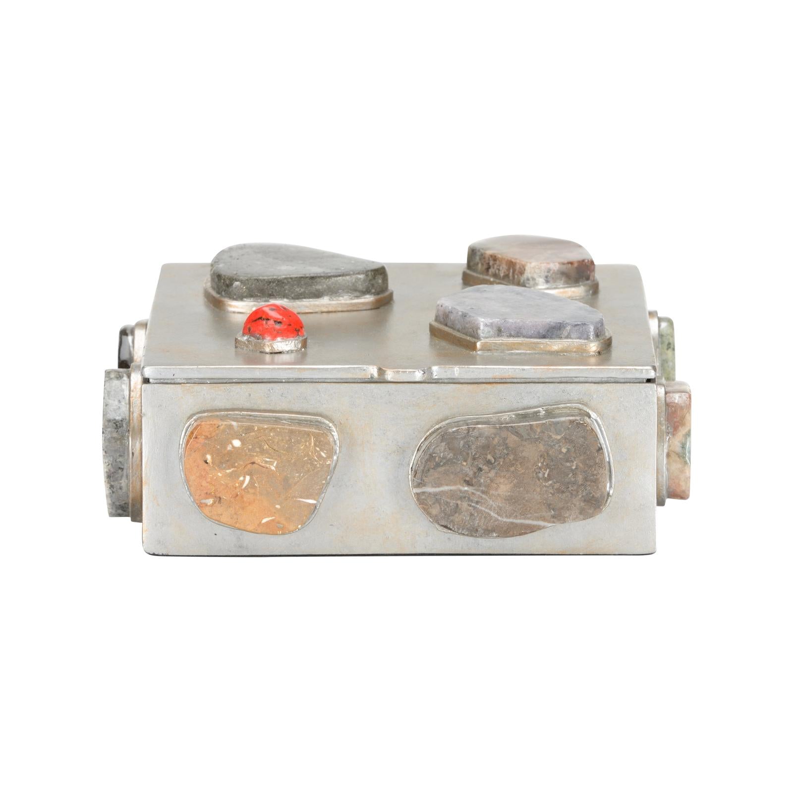 Chelsea House Caribbean Square Gold Jewelry Box