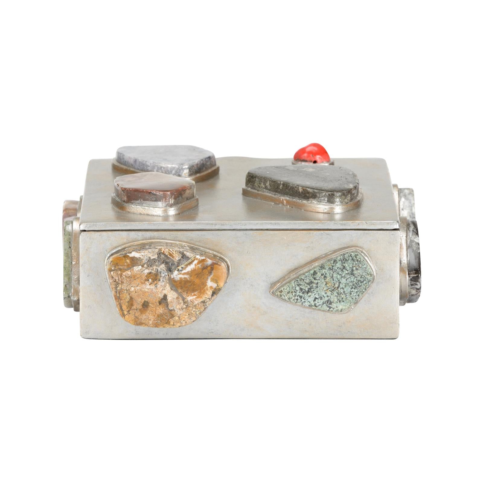 Chelsea House Caribbean Square Gold Jewelry Box