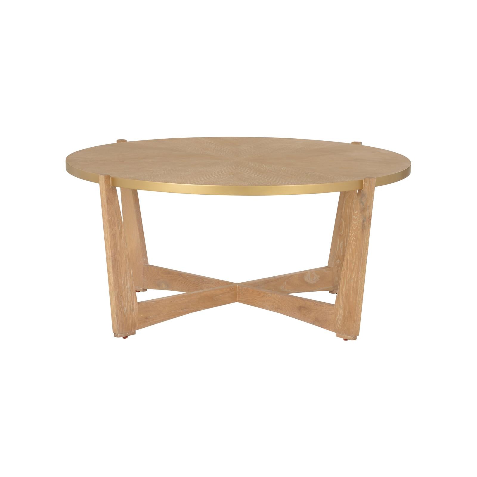 Chelsea House Ardoise Cerused Oak Cocktail Table