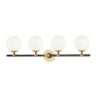 Hudson Valley Lighting Bowery 4 Light 32.75 inch Bath and Vanity Wall Light