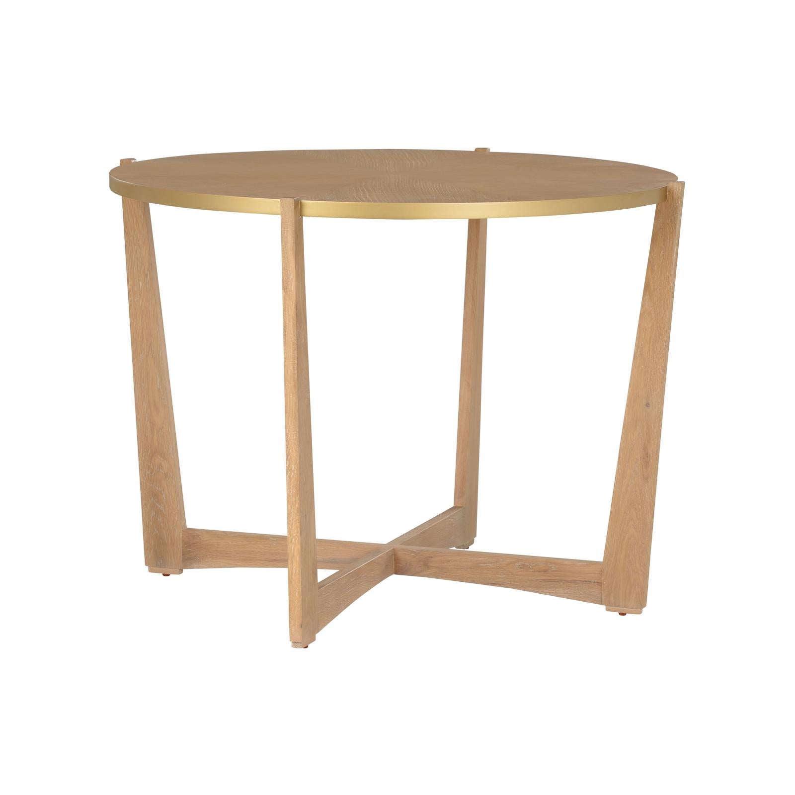 Chelsea House Ardoise Cerused Oak Center Table