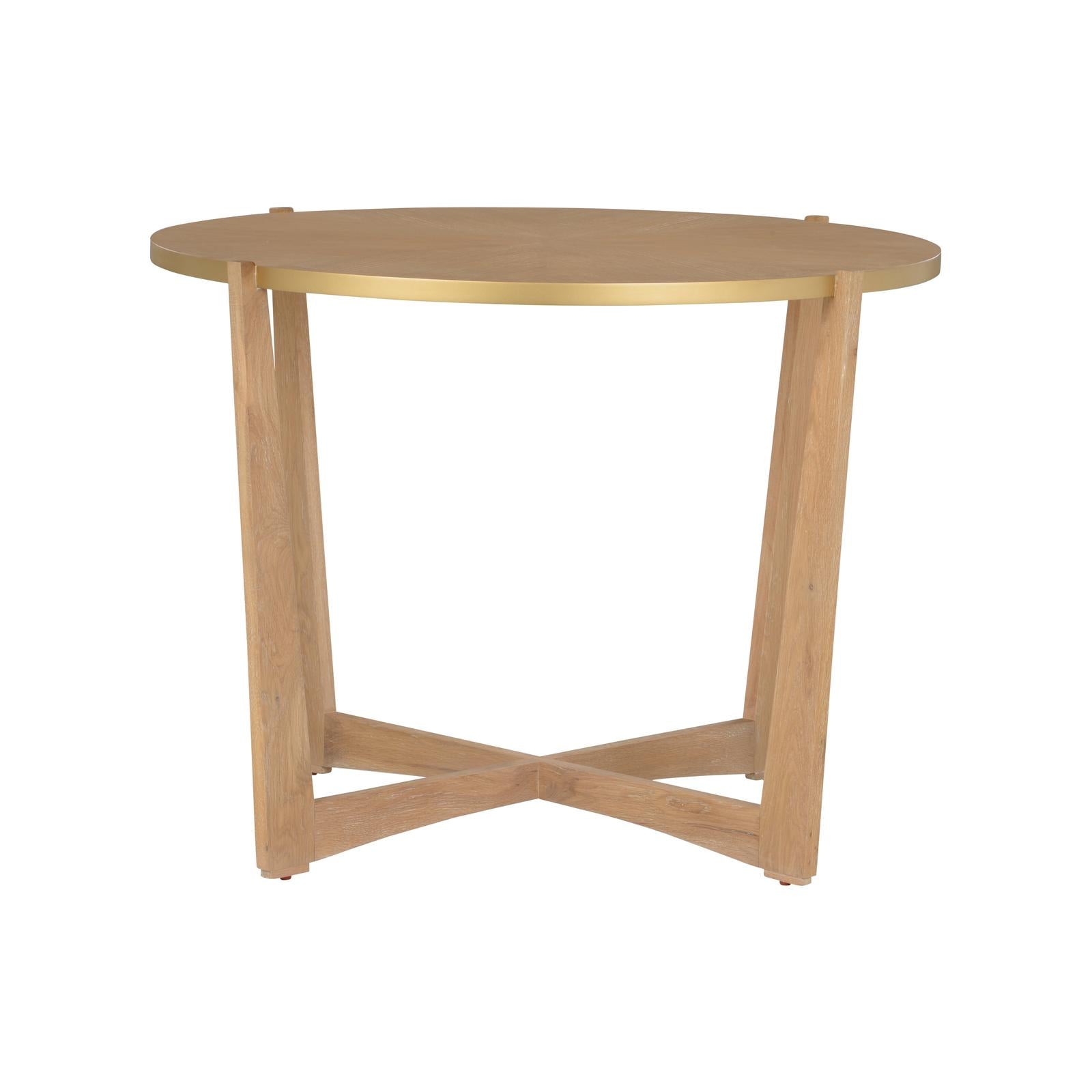 Chelsea House Ardoise Cerused Oak Center Table