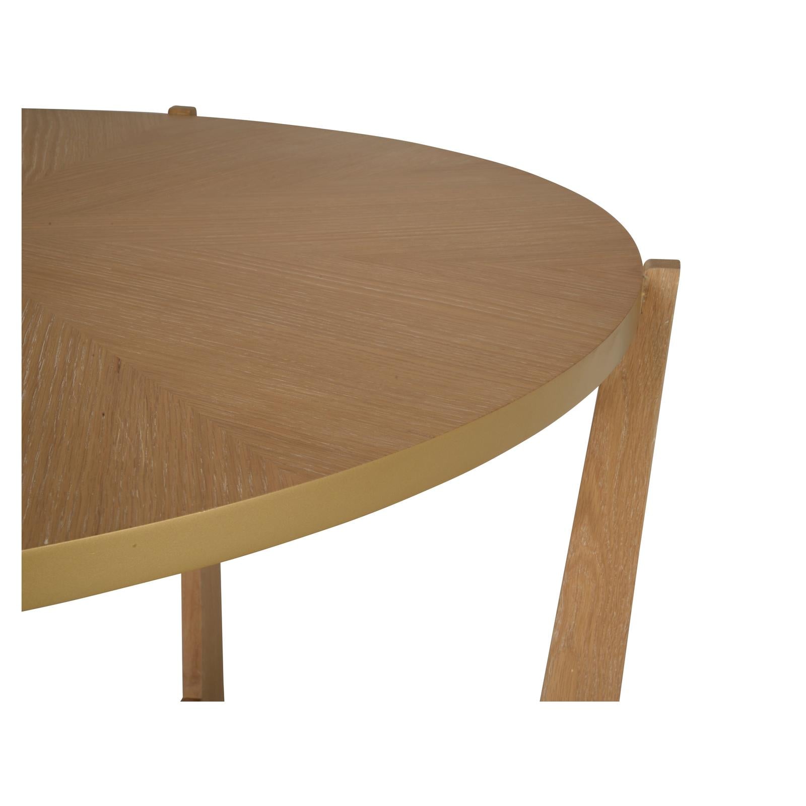 Chelsea House Ardoise Cerused Oak Center Table