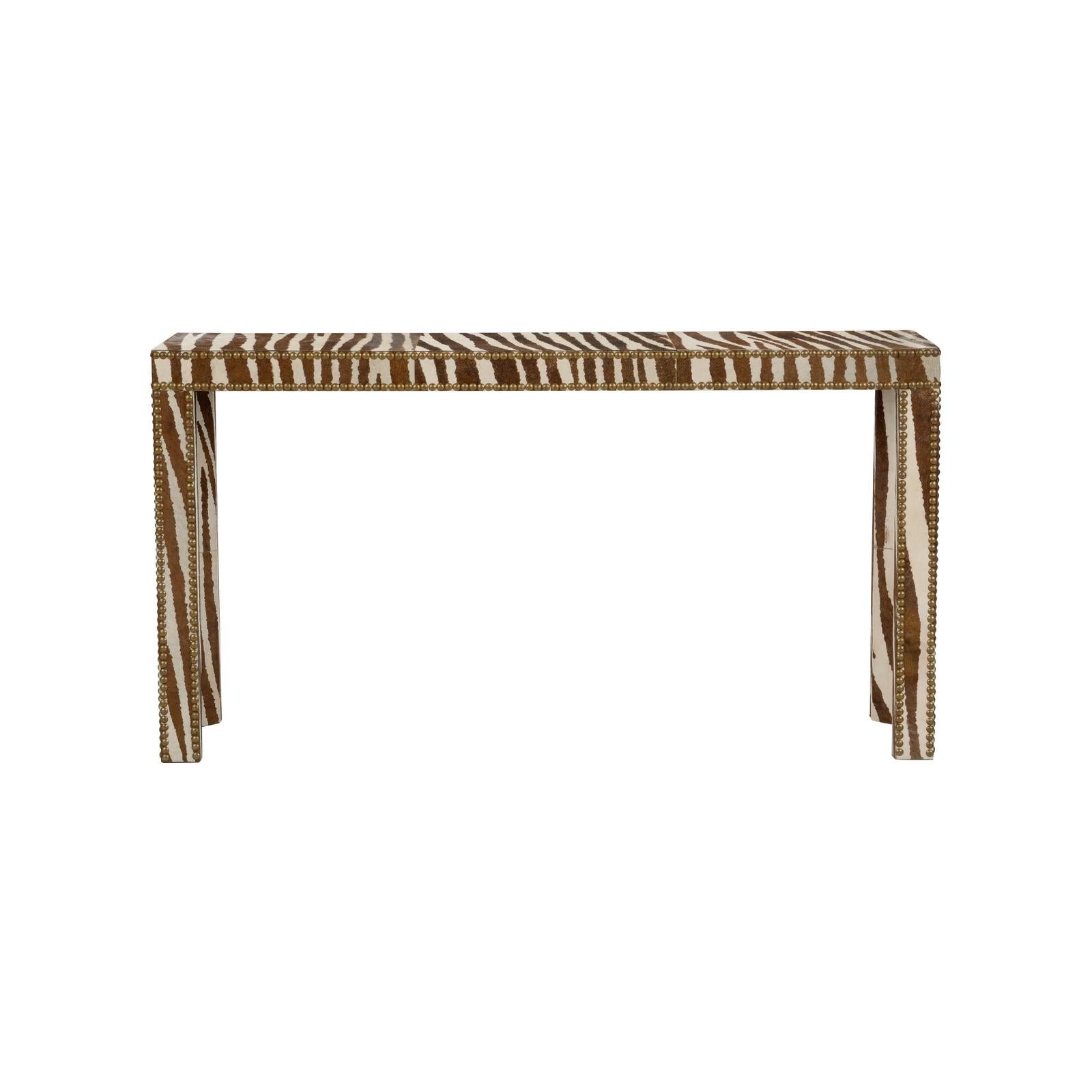 Chelsea House Zebra Console Table