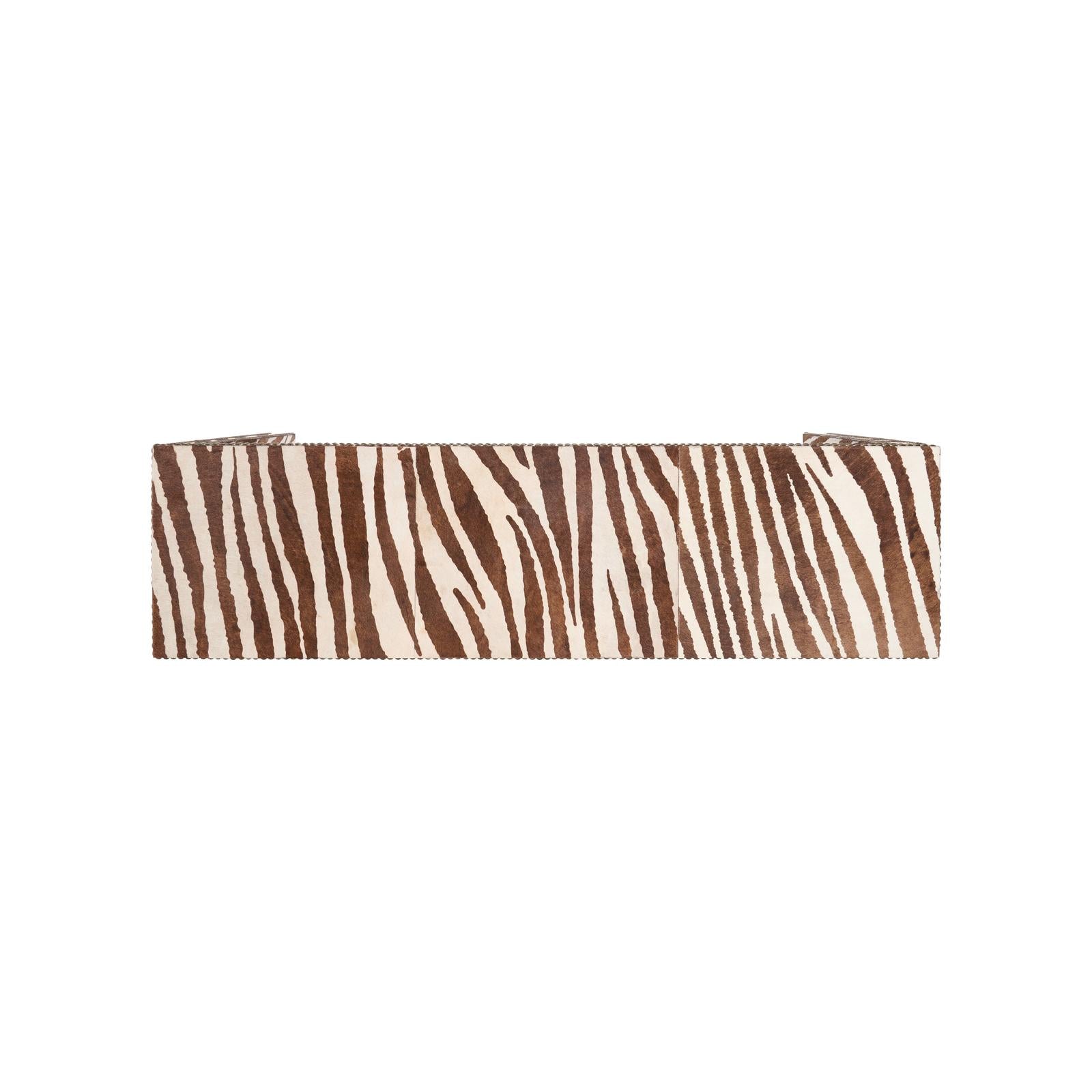 Chelsea House Zebra Console Table