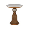 Chelsea House Silver & Gold Tassel Side Table