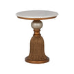 Chelsea House Silver & Gold Tassel Side Table