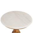 Chelsea House Silver & Gold Tassel Side Table