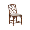 Chelsea House Chippendale Bamboo Brown Side Chair