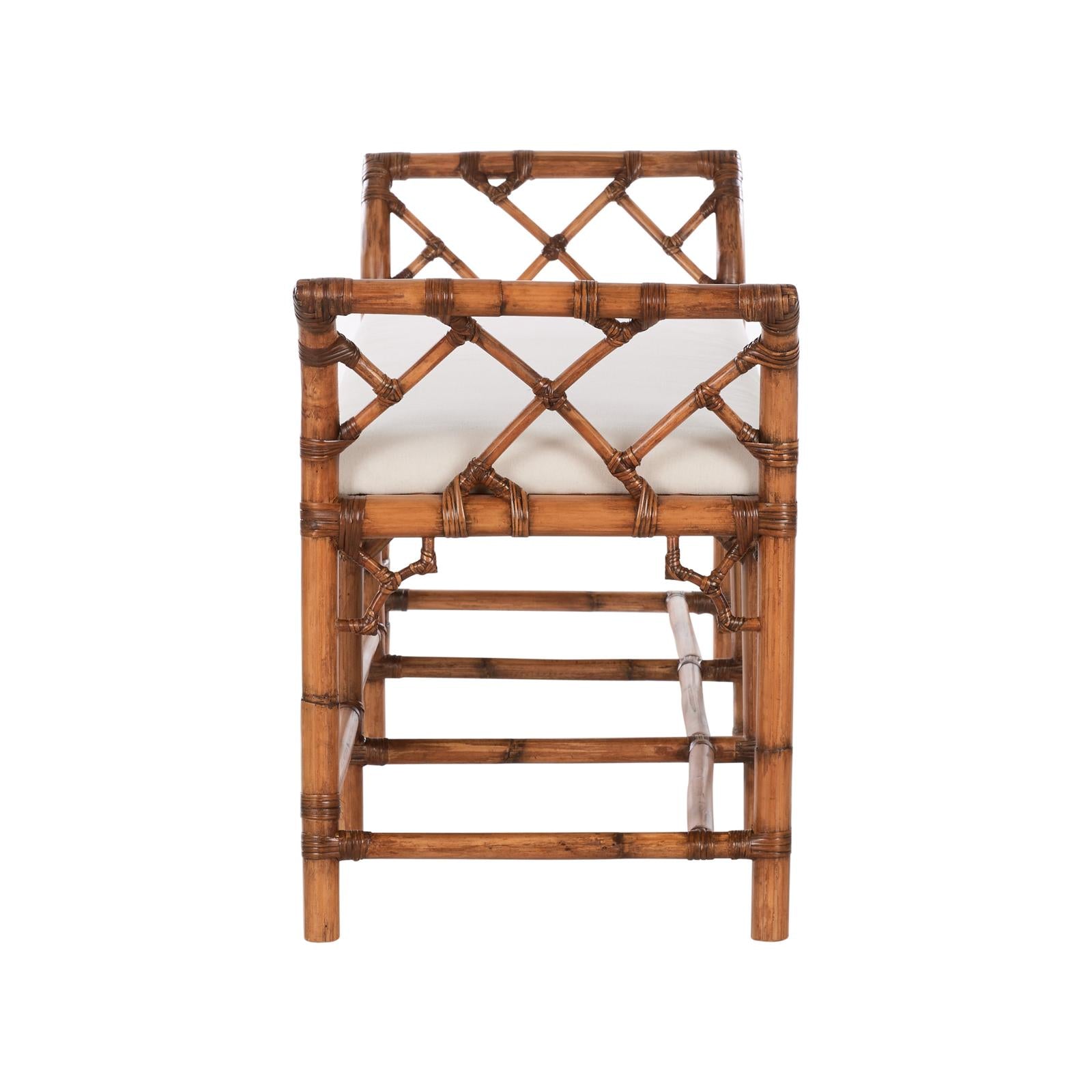 Chelsea House Chippendale Bamboo Regency Bench