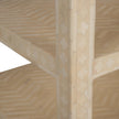 Chelsea House Chevron Inlay Side Table