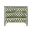 Chelsea House Clark Green White Inlaid Chest