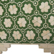 Chelsea House Clark Green White Inlaid Chest