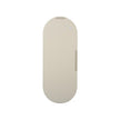 Chelsea House Oval Leather Mirror