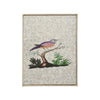 Chelsea House Square Antiqued Mirrored Bird Frame
