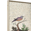 Chelsea House Square Antiqued Mirrored Bird Frame