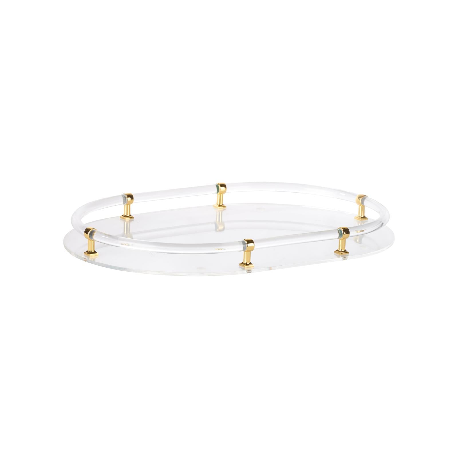 Chelsea House Acrylic Oval Tray