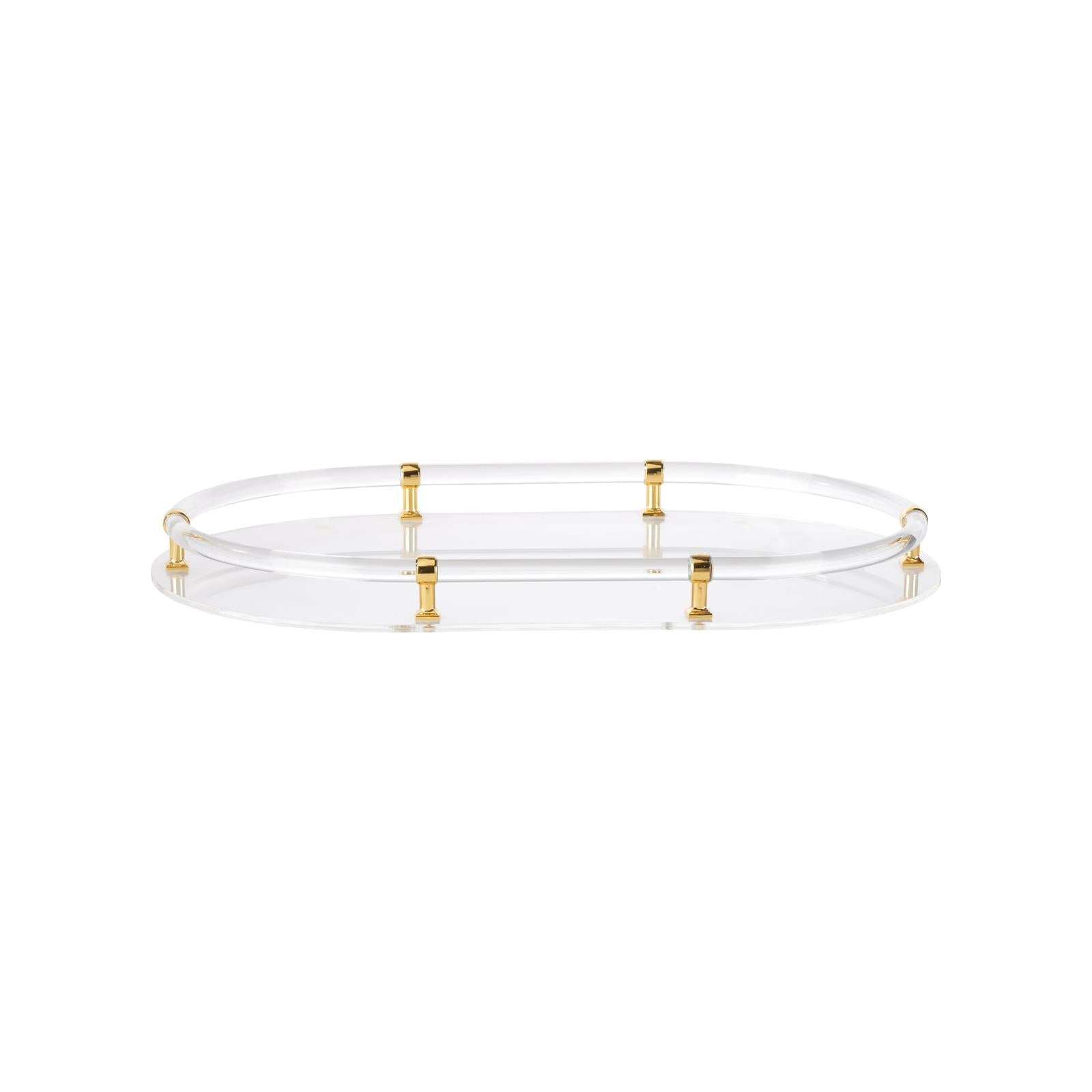 Chelsea House Acrylic Oval Tray