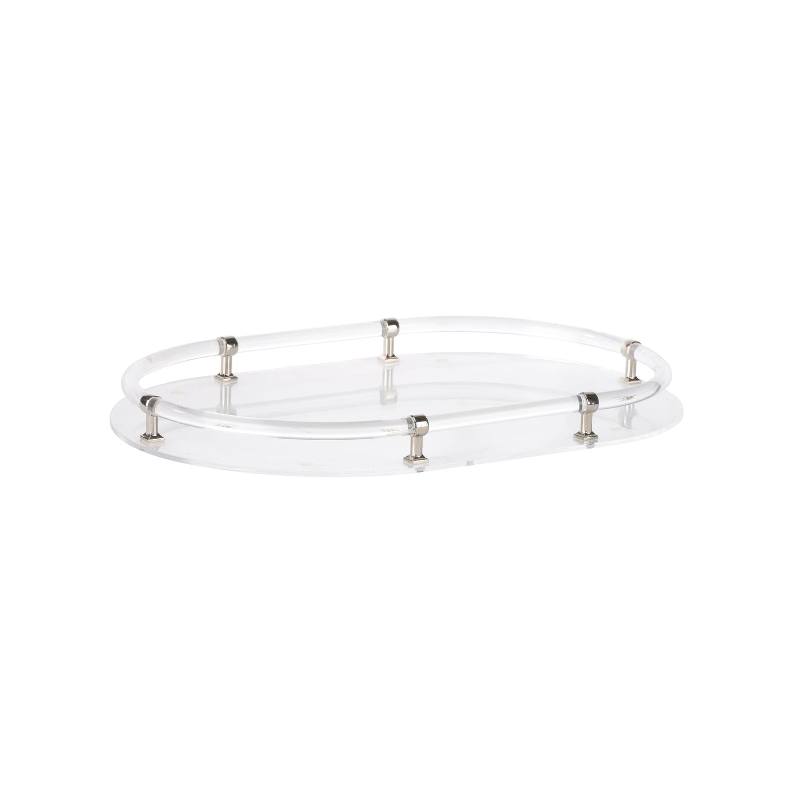 Chelsea House Acrylic Oval Tray
