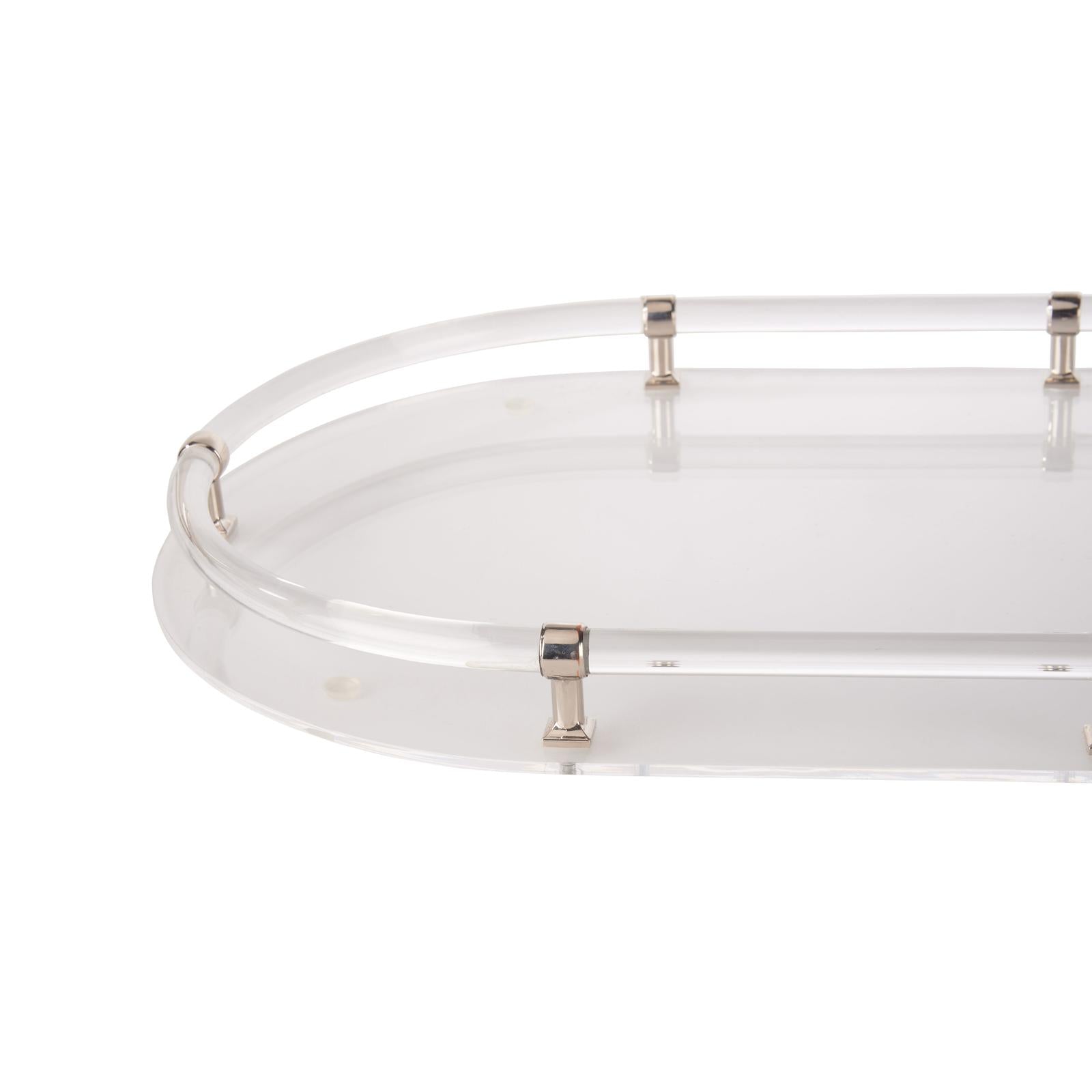 Chelsea House Acrylic Oval Tray