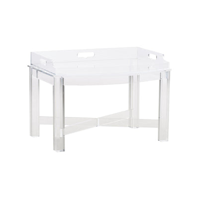 Chelsea House Acrylic Tray Accent Table