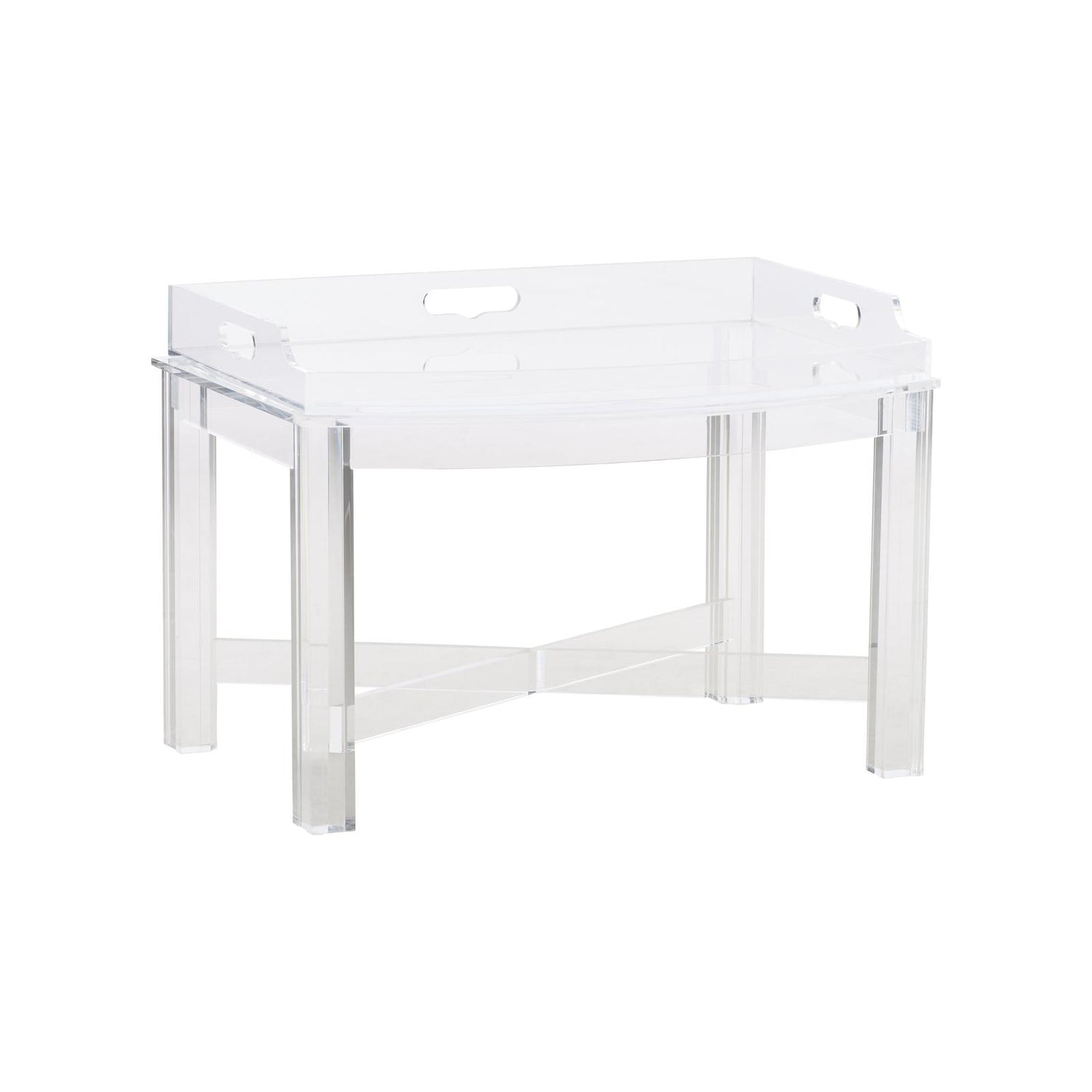 Chelsea House Acrylic Tray Accent Table