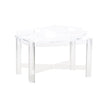 Chelsea House Acrylic Tray Accent Table