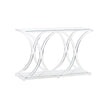 Chelsea House Sweeping Acrylic Console