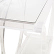 Chelsea House Sweeping Acrylic Console