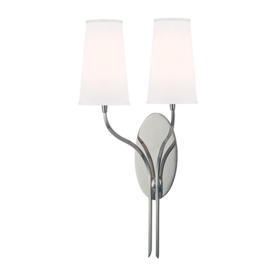 Hudson Valley Lighting Rutland 2 Light 12 inch Wall Sconce Wall Light