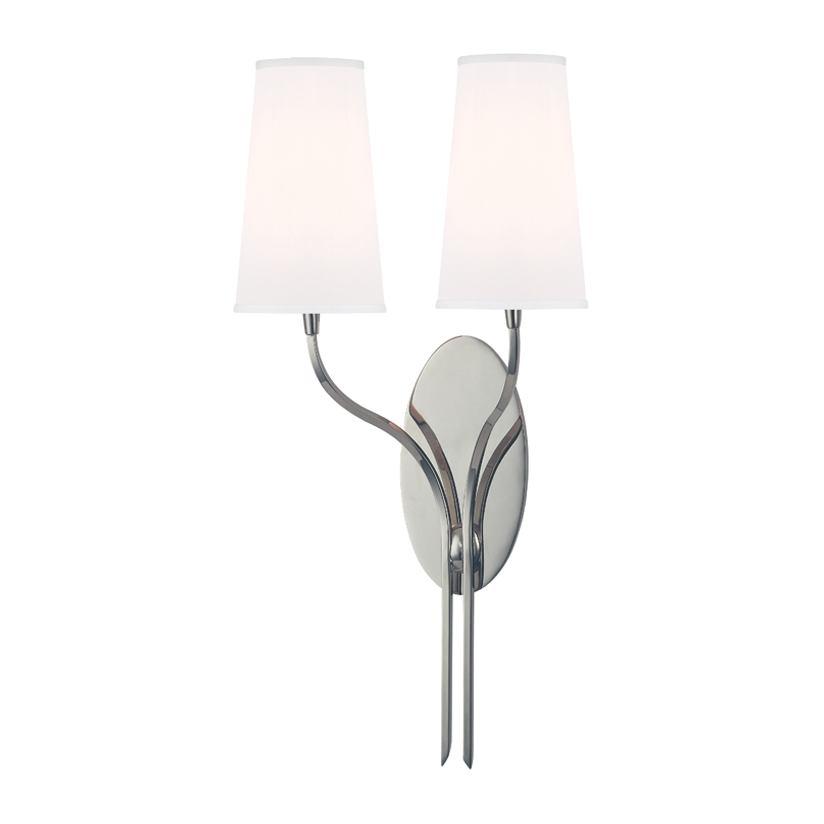 Hudson Valley Lighting Rutland 2 Light 12 inch Wall Sconce Wall Light