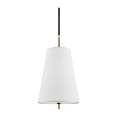 Hudson Valley Lighting Bowery 1 Light 14 inch Aged Old Bronze Pendant Ceiling Light