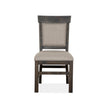 Magnussen Home Bellamy Peppercorn Side Chair Set of 2
