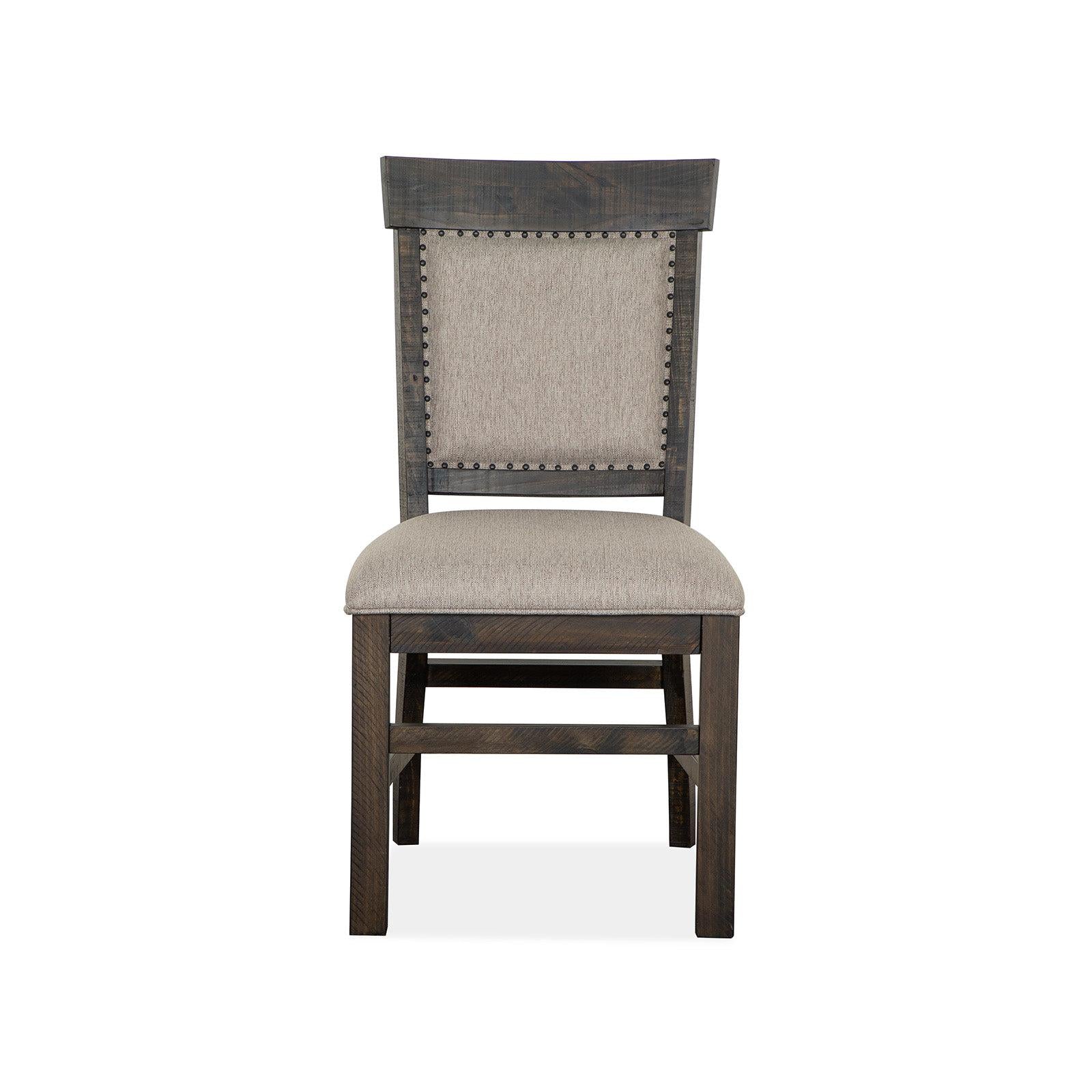 Magnussen Home Bellamy Peppercorn Side Chair Set of 2