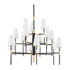 Hudson Valley Lighting Bowery 15 Light 48 inch Aged Old Bronze Chandelier Ceiling Light