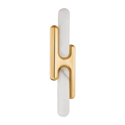 Corbett Rosalba 2 Light Vintage Brass Wall Sconce Wall Light