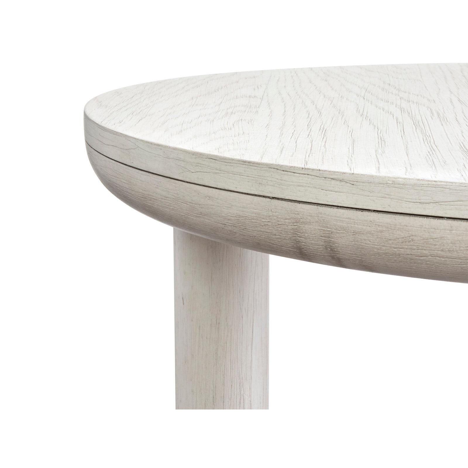 Salt Life Home Sunset Cove Moonlight Pearl Round End Table