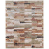 Feizy Pearson 39SHF Modern Abstract, Brown/Tan/Green, Rug
