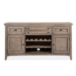 Magnussen Home Paxton Place Dovetail Grey Buffet