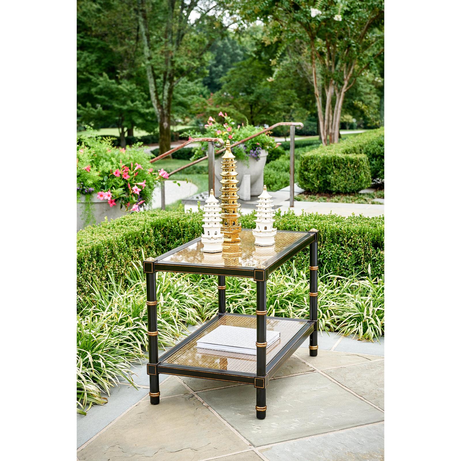 Chelsea House Conner Cane Cocktail Table