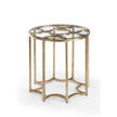 Chelsea House Lisette Gold Side Table