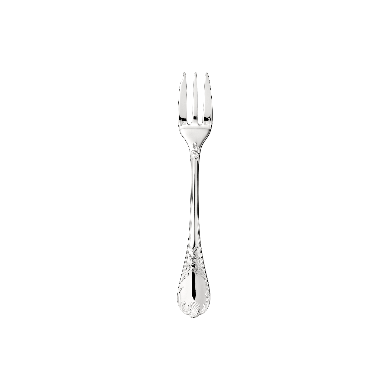 Christofle Marly Silver Plated Cake Fork