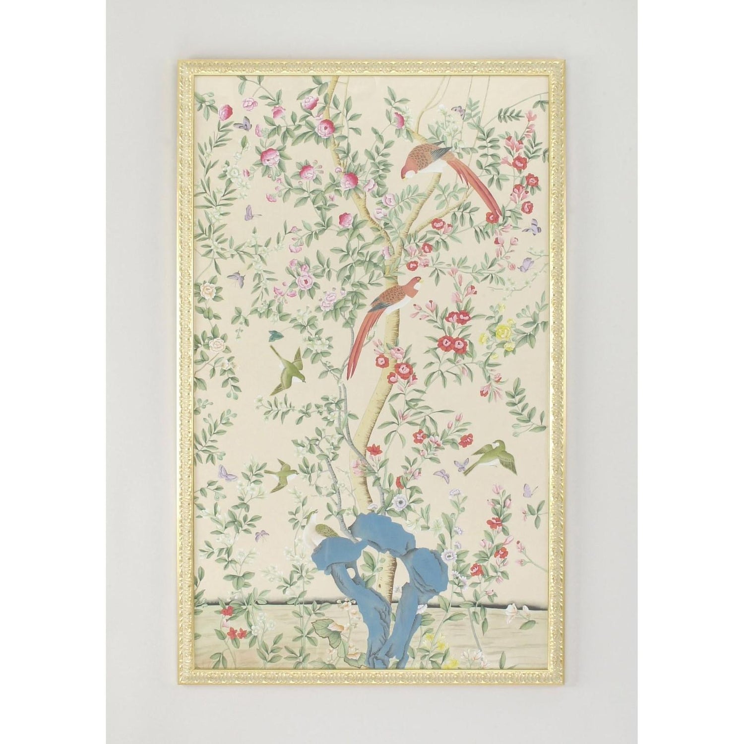 Chelsea House Red Cockatoo Panels