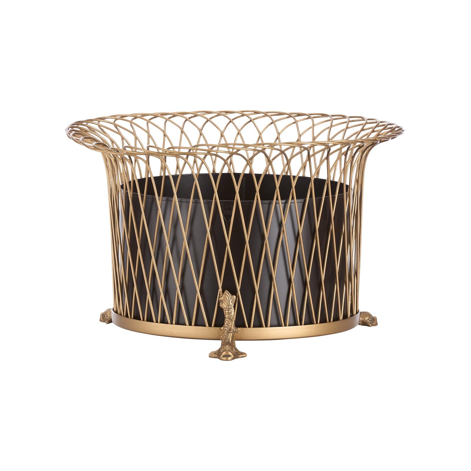 Chelsea House Round Dolphin Planter