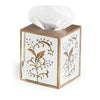 Chelsea House Madison Mirrored Tissue Box, Set of 2
