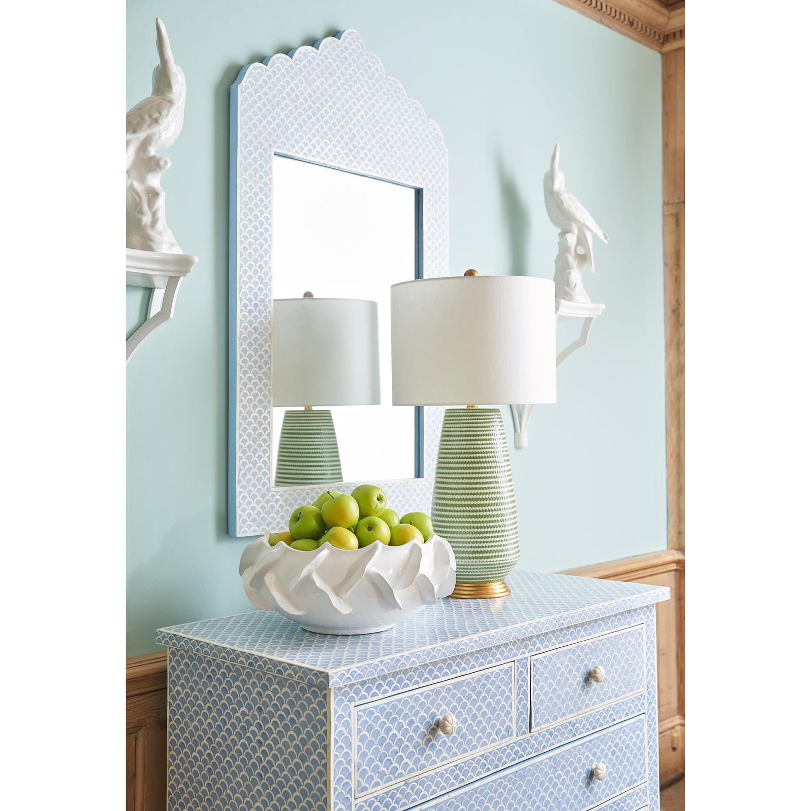 Chelsea House Large White Parrots, Set of 2