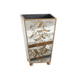 Chelsea House Madison Mirrored Wastebasket