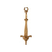 Chelsea House Antique Gold Plate Holder